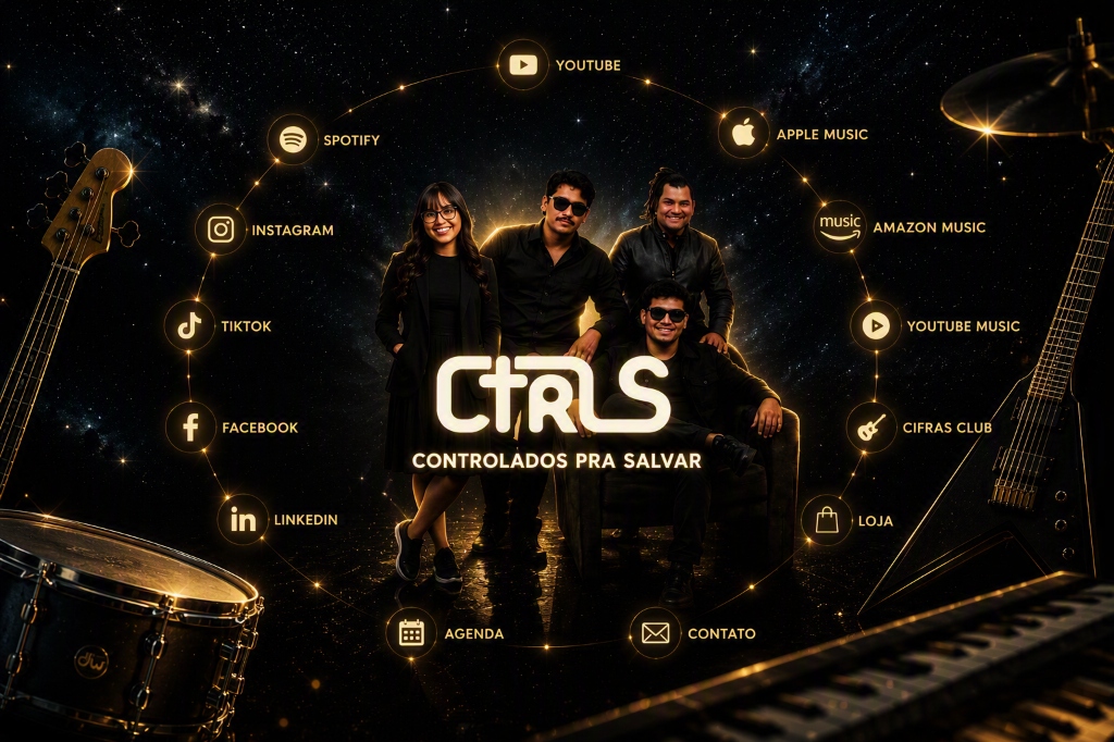 Banda Gospel CTRLS - Controlados pra Salvar